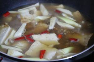 肉末豆腐煲的做法步骤 第4步