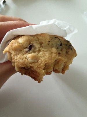 蔓越莓夏威夷果白巧软曲奇的做法步骤 第7步