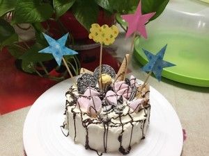 蛋糕装饰（三无版）的做法步骤 第3步