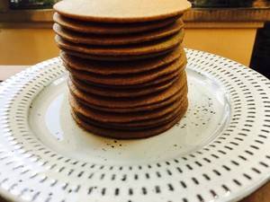 黑麦奶茶松饼（酵母版）自留菜谱的做法步骤 第4步