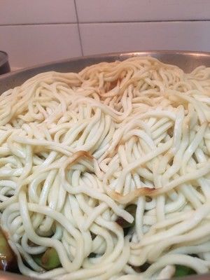 坚果儿的私房菜之扁豆焖面的做法步骤 第4步