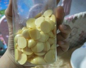 超简单入口即化蛋黄溶豆的做法步骤 第5步