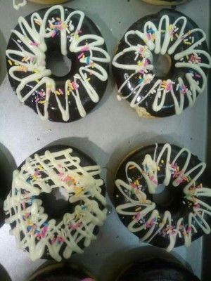 巧克力甜甜圈的做法步骤 第6步