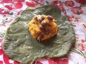 南瓜红豆抹茶大福糯米糍的做法步骤 第4步