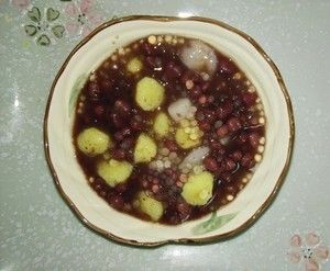 红豆芋圆薯圆西米露的做法步骤 第13步