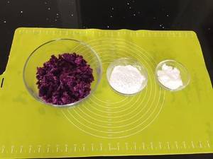 香糯紫薯丸的做法步骤 第1步