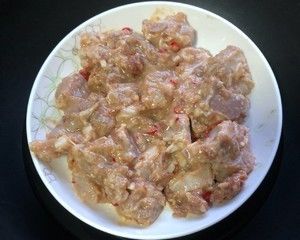 潮汕咸梅蒸排骨的做法步骤 第4步
