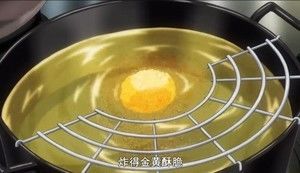 炸鸡蛋天妇罗盖饭【食戟之灵】的做法步骤 第5步
