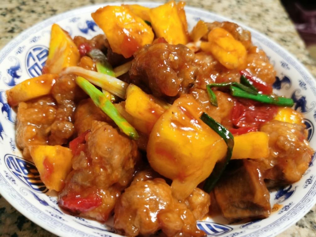 菠萝甜酸排骨