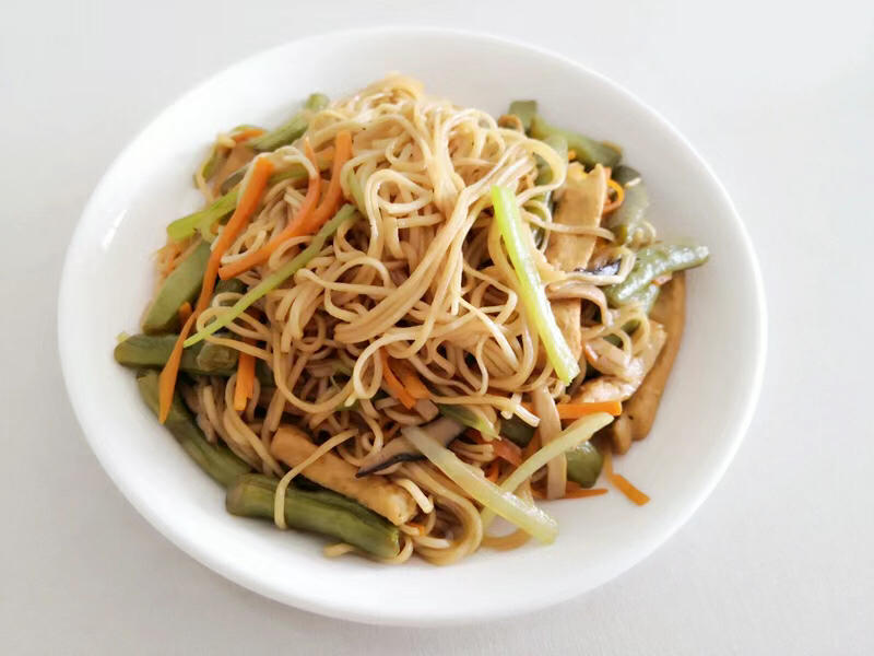 豆角焖面1