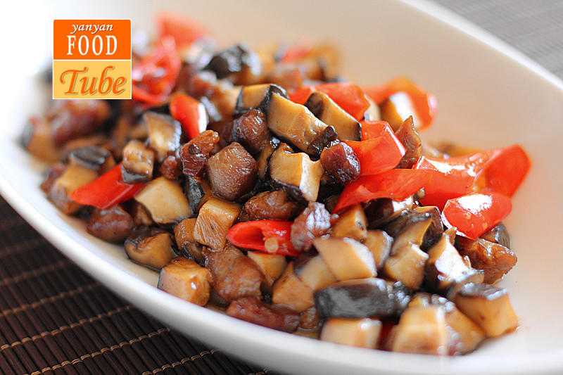 蚝油香菇丁 Shiitake mushroom in oyster sauce