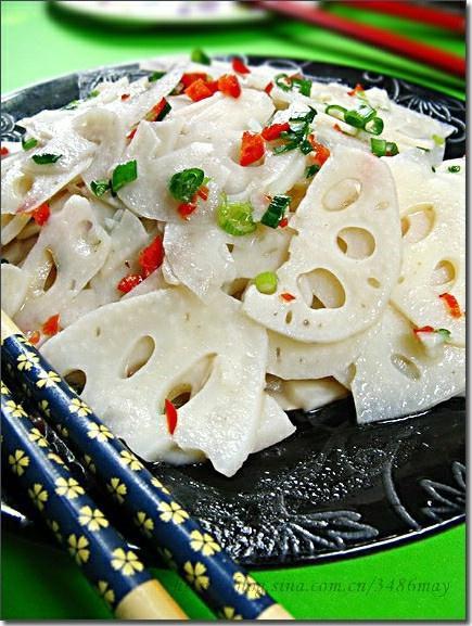 清炒藕片