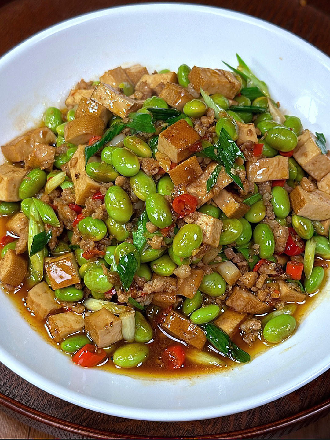 毛豆炒香干｜家常小炒