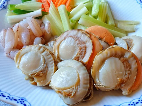 西芹炒帆立贝4