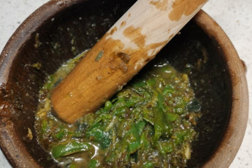 湖南辣椒擂皮蛋1