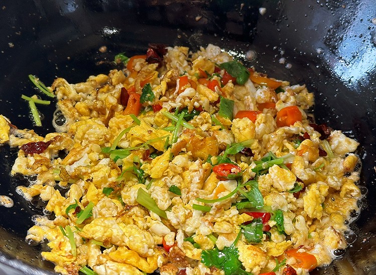 湖南湘菜 辣椒炒蛋的做法