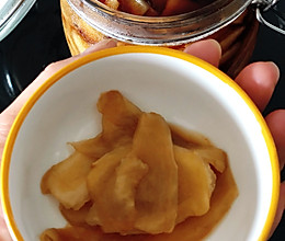 酸甜脆辣的爽口醋泡姜的做法