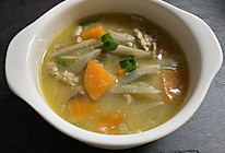 低热量少油日式猪肉味增汤(1人份)的做法