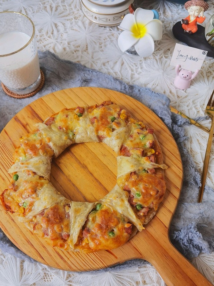 ‼️巨简单快手·手抓饼披萨的做法