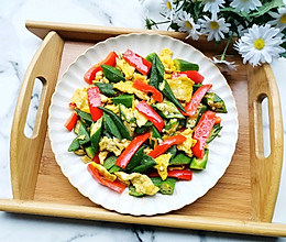 #我的养生日常-远离秋燥#秋葵炒蛋的做法