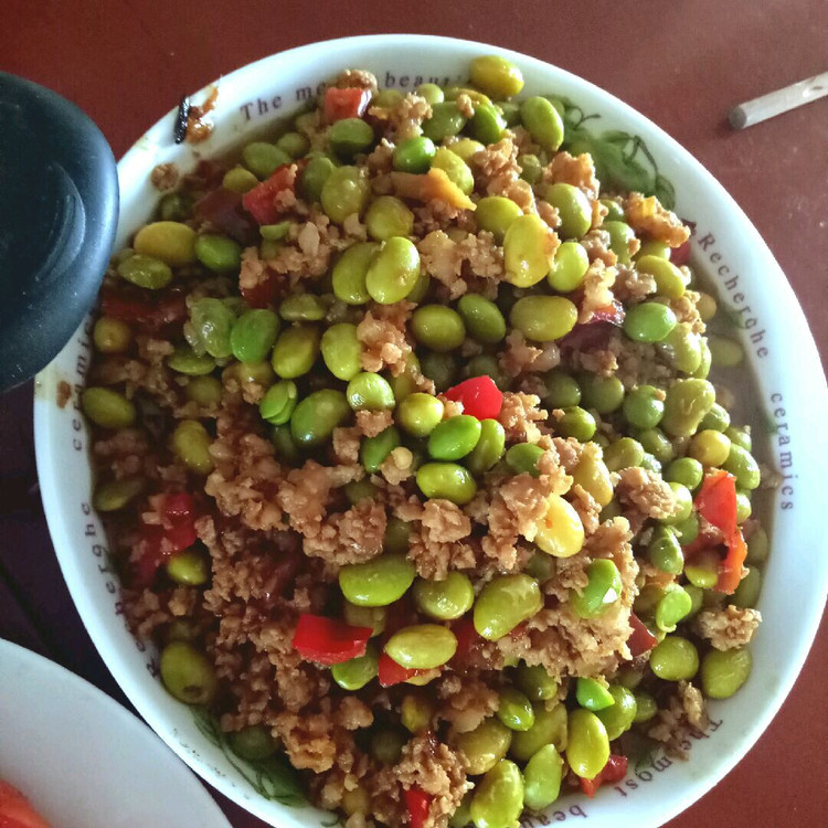 肉沫毛豆的做法