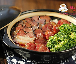 腊味煲仔饭 的做法