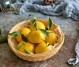 橘子馒头的做法