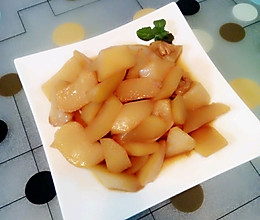 小炒萝卜的做法