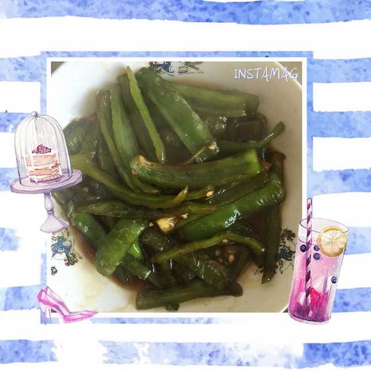 糖醋辣椒的做法