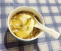 姜糖荷包蛋的做法