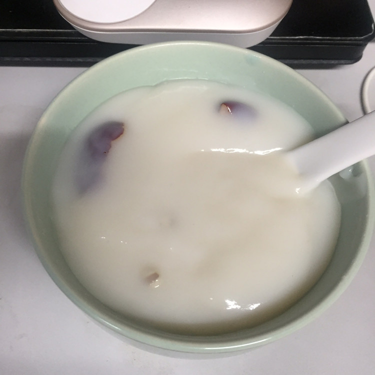 养生新吃法-超好吃的牛奶葛根粉的做法
