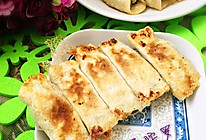 油菜木耳牛肉锅贴#自己做更健康#的做法