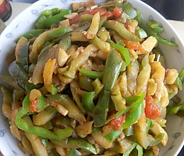家常菜--炒茄丝的做法