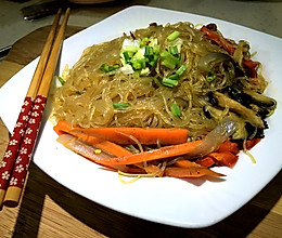 咖喱粉丝的做法