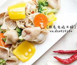 清炒鳘鱼肚的做法
