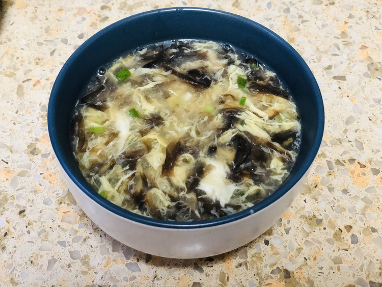 快捷简单的紫菜鸡蛋汤的做法