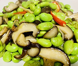 香菇青豆的做法