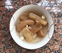 苹果炖瘦肉汤-润肺止咳的做法