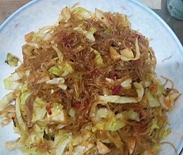 包菜粉丝的做法