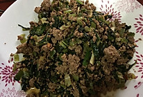 青菜炒牛肉的做法