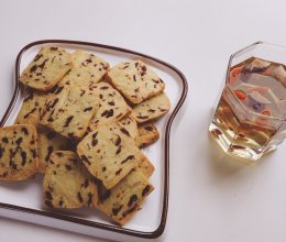 蔓越莓饼干（低糖少油版）的做法