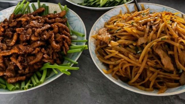 肉炒土豆丝的做法