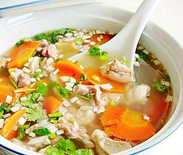 胡萝卜炖羊肉的做法