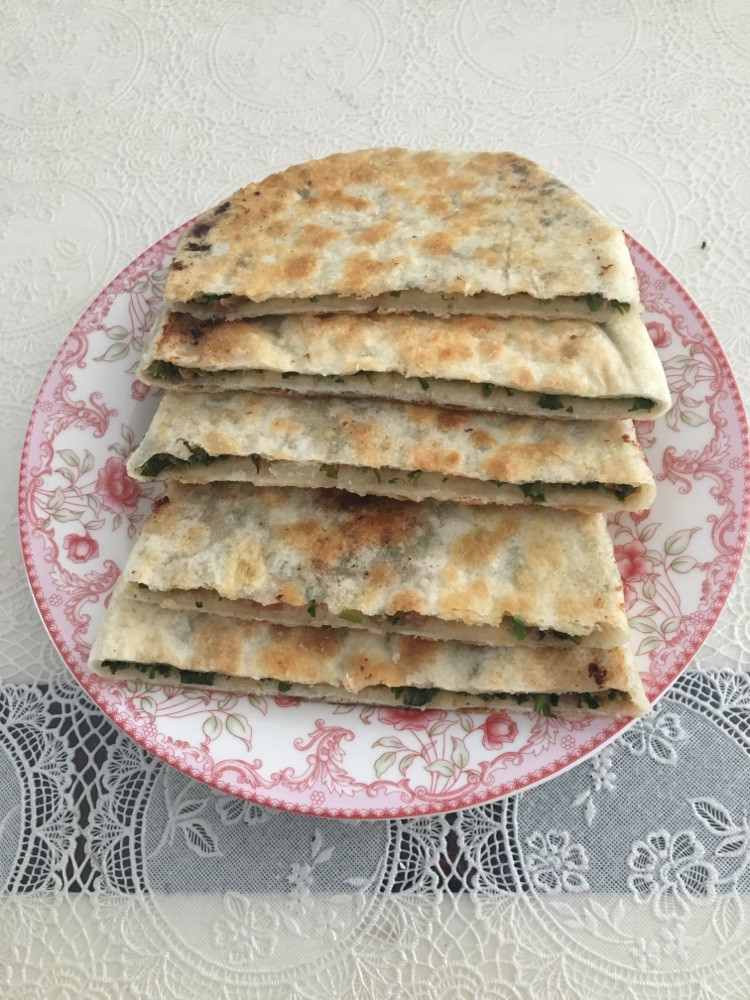 香菜猪肉馅饼的做法