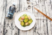#中小学生做饭指南# 黄瓜炒咸肉的做法