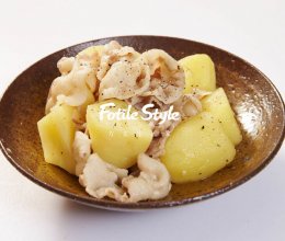 日系盐肉土豆的做法