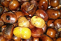 高压锅爆栗子的做法