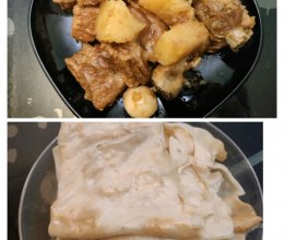 排骨烀饼的做法