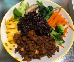韩式牛肉酱拌饭的做法