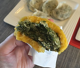 大野菜馅饽饽的做法
